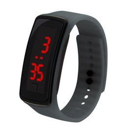 Sports Wristband Watch LED Children's Electronic Digital Wrist Watches Fashion Men Military Kids Clock Student Hour Gift