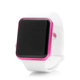 Fashion Silicone LED Men Womens Sport Watch Touch Digital Bracelet Wrist Watches gai