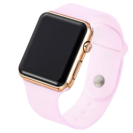 2019 New Sport Casual Watches Men Women Led Silicone Watch Pink Lovely Digital Children Sports Wristwatch Clock bayan kol saati